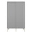 Softline Sliding 2 Door Wardrobe - Grey - The Furniture Mega Store 