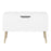 Gaia Toy Storage / Blanket Box - Pure White - The Furniture Mega Store 