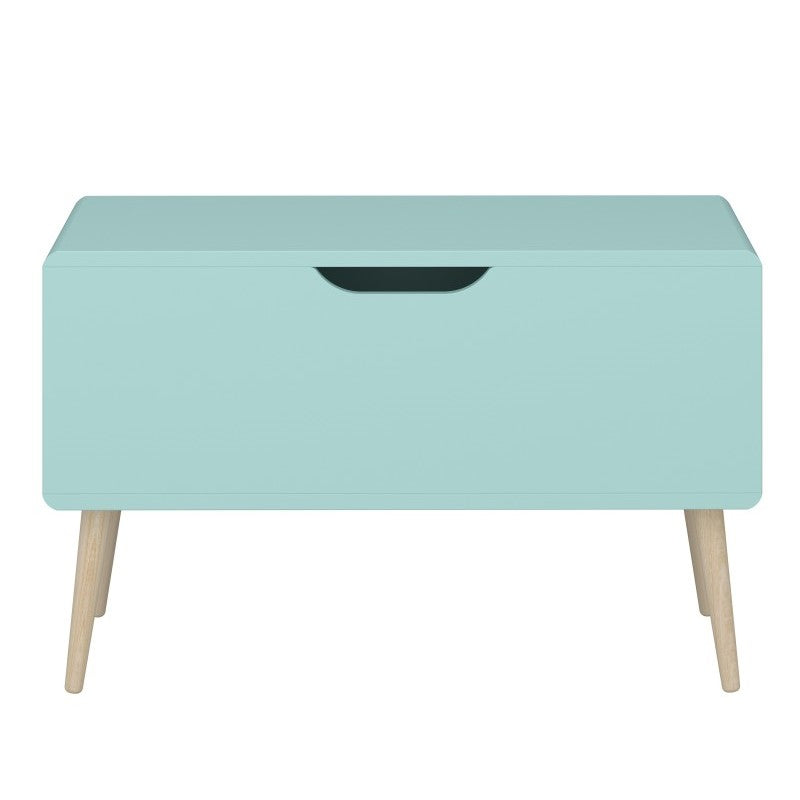 Gaia Toy Storage / Blanket Box - Cool Mint - The Furniture Mega Store 