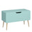 Gaia Toy Storage / Blanket Box - Cool Mint - The Furniture Mega Store 