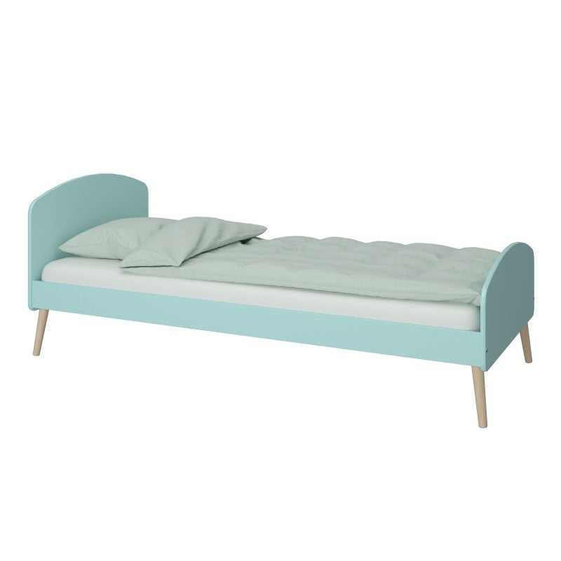 Gaia Single Bed - Cool Mint - The Furniture Mega Store 