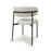 Muse Natural Linen Effect Dining Chairs - Sold In Pairs - The Furniture Mega Store 