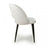 Atlantic White Boucle Dining Chairs - Sold In Pairs - The Furniture Mega Store 