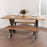 Live Edge Collection Dining Table - 180cm - The Furniture Mega Store 