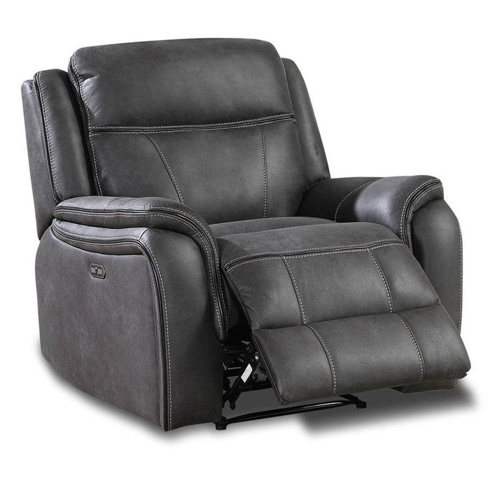 Tech Smart Power Recliner Sofa Usb Wireless Charging Bluetooth Speakers Cooling Heating Drinks Holders