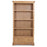 Cannes Natural Oak Large Bookcase - The Furniture Mega Store 