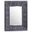 Arthur Grey Large Wooden Wall Mirror - The Furniture Mega Store 