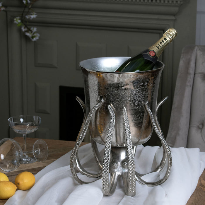 Large Octopus Champagne Bucket - The Furniture Mega Store 