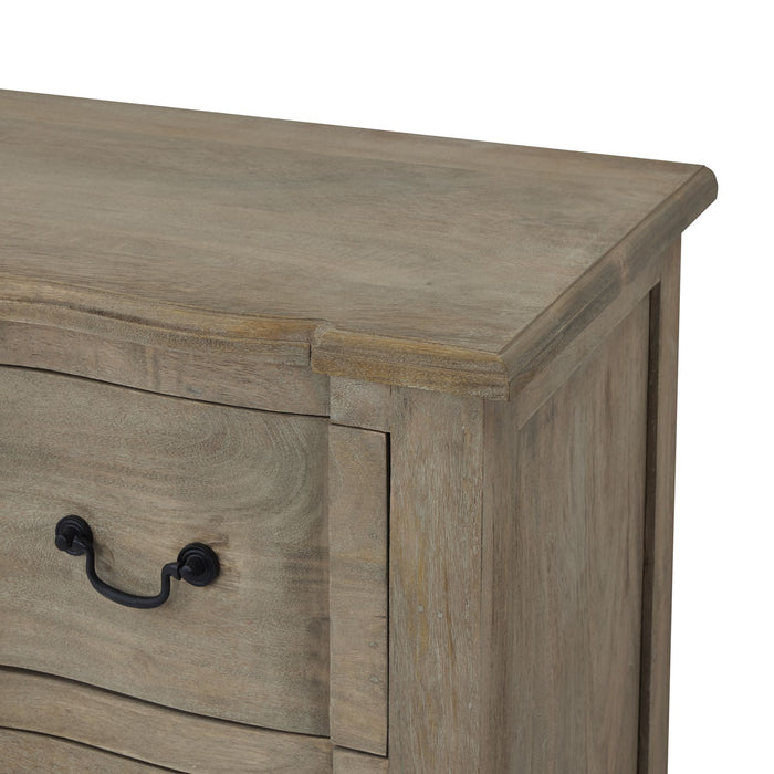 Grove Collection 6 Drawer Wide Chest - The Furniture Mega Store 