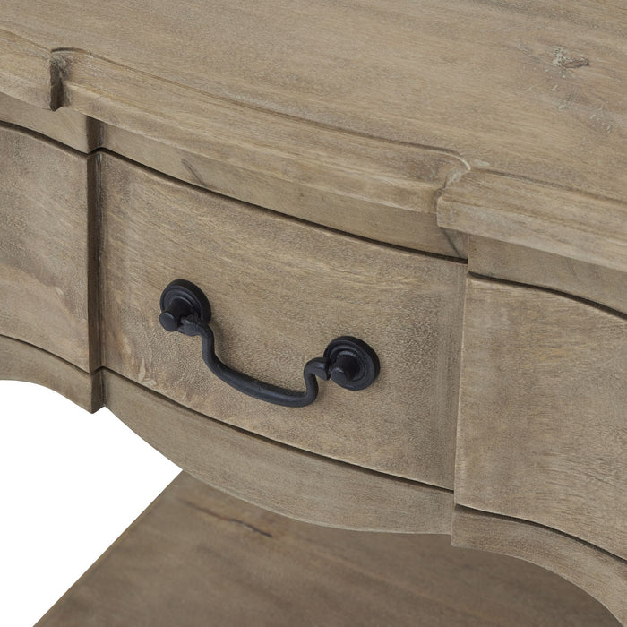 Grove Collection 1 Drawer Side Table - The Furniture Mega Store 