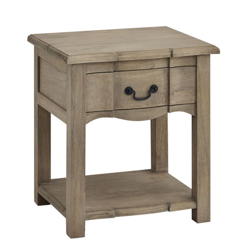 Grove Collection 1 Drawer Side Table - The Furniture Mega Store 