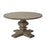 Grove Round 150cm Pedestal Dining Table & 4 Dining Chairs - The Furniture Mega Store 