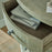 Saltaire Collection Half Moon 2 Door 1 Drawer Cupboard - The Furniture Mega Store 