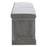 Heritage Grey Storage Hall Bench Seat - The Furniture Mega Store 