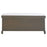 Heritage Grey Storage Hall Bench Seat - The Furniture Mega Store 