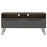 Vegas Grey Melamine Wide TV Unit with Hairpin Legs - The Furniture Mega Store 