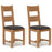 Breeze Oak Grey Dining Chair (Sold in Pairs) - The Furniture Mega Store 