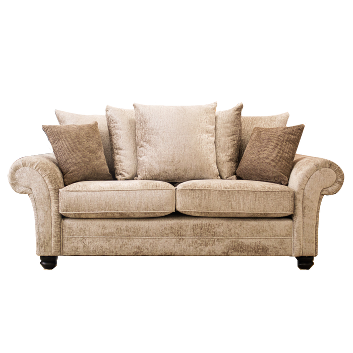 Devon Fabric Sofa & Chair Collection - Choice Of Sizes & Fabrics - The Furniture Mega Store 