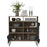 Vegas Grey Melamine Medium Sideboard with Hairpin Legs - The Furniture Mega Store 