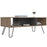 Vegas Grey Melamine Coffee Table with Hairpin Legs - The Furniture Mega Store 