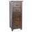 Boston Dark Wood 5 Drawer Narrow Chest - The Furniture Mega Store 