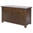 Boston Dark Wood Bedroom Ottoman Storage Box - The Furniture Mega Store 