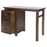 Boston Dark Wood Dressing Table - The Furniture Mega Store 