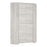 Angelica Corner Fitted Wardrobe - White Oak - The Furniture Mega Store 