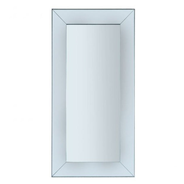 Vasto Leaner Mirror Silver - The Furniture Mega Store 