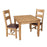 Wiltshire Country Oak Square Dining  - 90cm - The Furniture Mega Store 