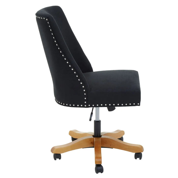 Washington Black fabric Office Chair - The Furniture Mega Store 