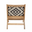 Berber Style Mango Wood Accent Chair - The Furniture Mega Store 