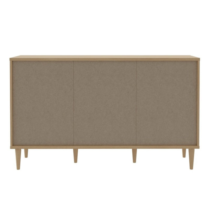 Camila Rattan 3 Door Sideboard - Due In Stock Around 25/10-2023 - The Furniture Mega Store 