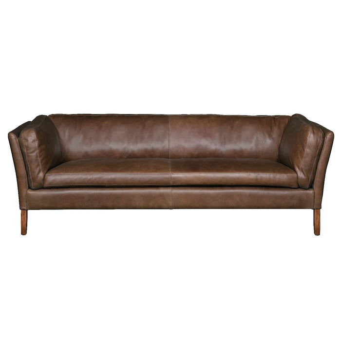 Saddler Vintage Leather Sofa - Choice Of Sizes & Leathers - The Furniture Mega Store 