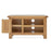 Sailsbury Solid Oak Small TV Unit - 90cm - The Furniture Mega Store 