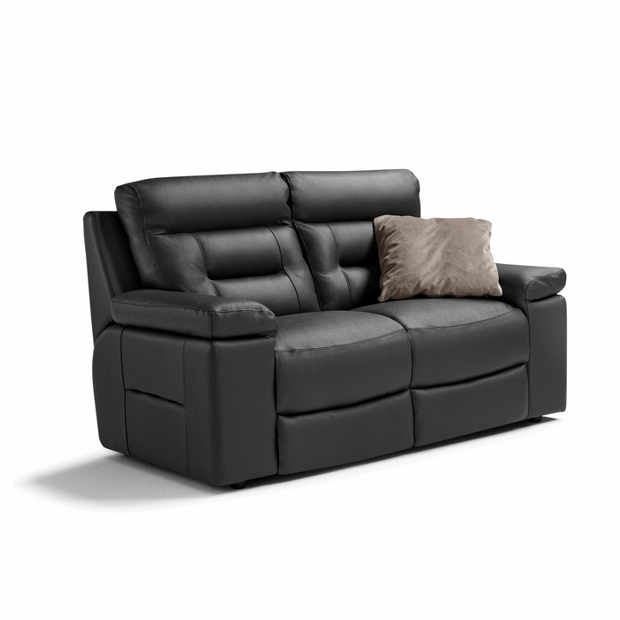 Amalfi Full Grain Italian Leather Sofa & Armchair Collection - Choice Of Colours - The Furniture Mega Store 