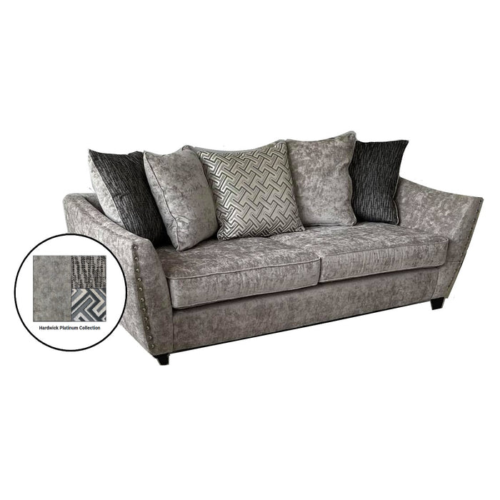 Amora Fabric Sofa & Armchair Collection - The Furniture Mega Store 