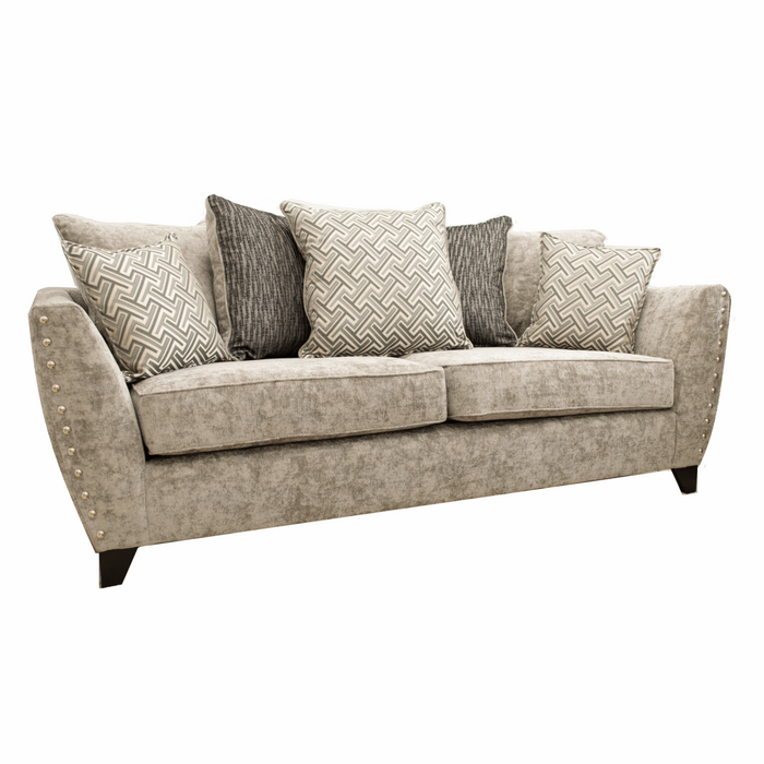 Amora Fabric Sofa & Armchair Collection - The Furniture Mega Store 