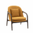 Alegra Accent Armchair - Ochre - The Furniture Mega Store 
