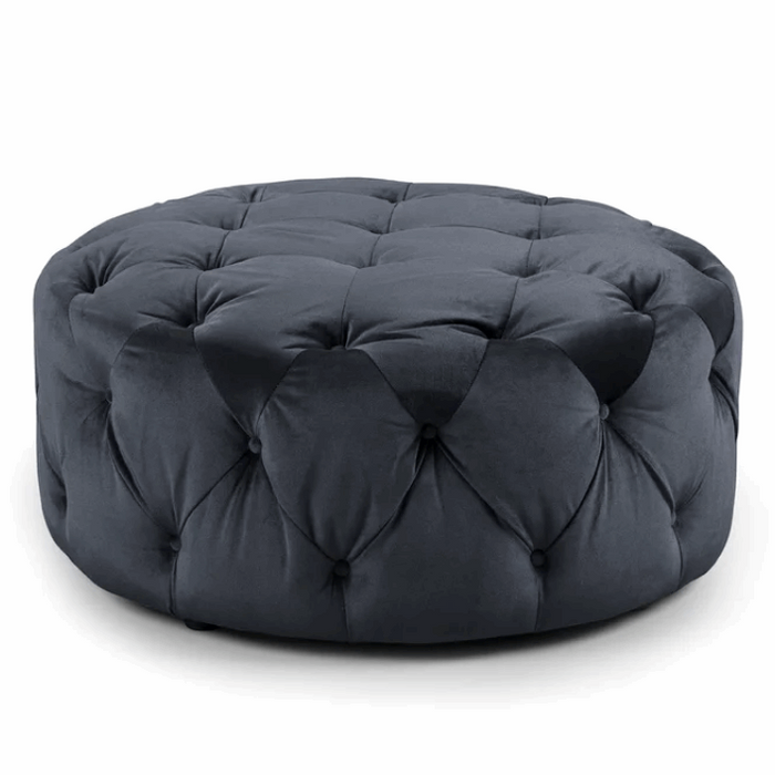Alexa Plush Velvet Sofa & Armchair Collection - Pillow Or Classic Back - Choice Of Sizes & Colours - The Furniture Mega Store 