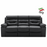 Amalfi Full Grain Italian Leather Sofa & Armchair Collection - Choice Of Colours - The Furniture Mega Store 