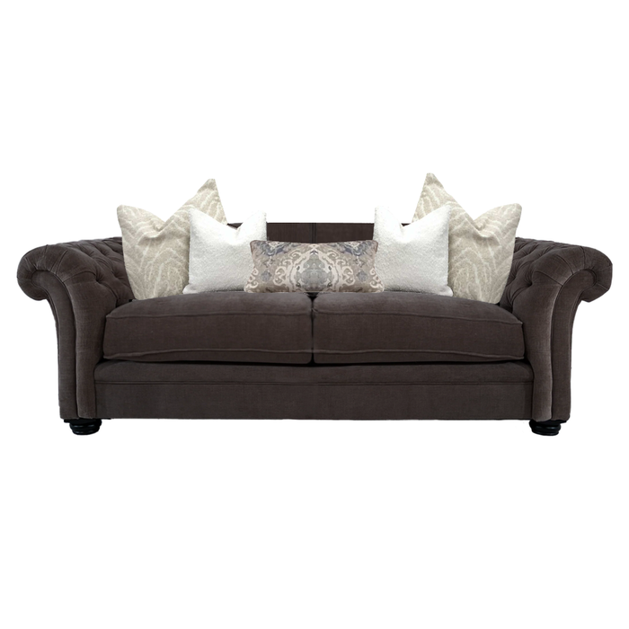 Windsor Fabric Sofa & Chair Collection - Choice Of Sizes & Colours - The Furniture Mega Store 