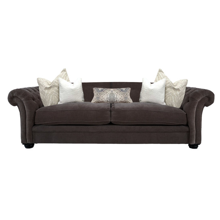 Windsor Fabric Sofa & Chair Collection - Choice Of Sizes & Colours - The Furniture Mega Store 