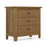 Barnham Oak 3 Drawer Chest Of Drawers - The Furniture Mega Store 