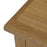 Barnham Oak 3 Drawer Bedside Table - The Furniture Mega Store 
