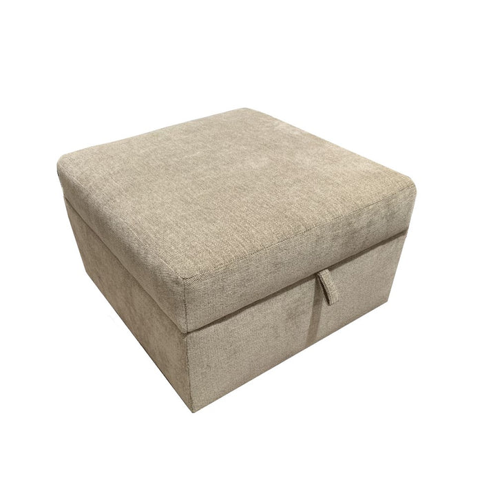 Haven Collection Storage Footstool - Choice Fabric & Feet - The Furniture Mega Store 