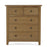 Barnham Oak 2 Over 3 Chest Of Drawers - The Furniture Mega Store 