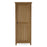 Barnham Oak Full Hanging 1 Door Wardrobe - The Furniture Mega Store 