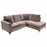 Darcy Velvet Sofa & Armchair Collection - Choice Of Colours - The Furniture Mega Store 