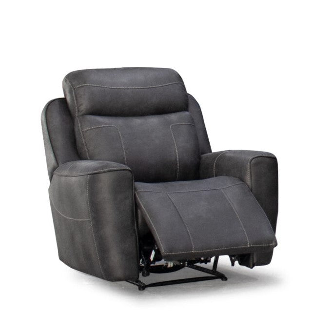 Bohemia Power Recliner Armchair - Integrated USB Charging Ports & Silent Power Recline - The Furniture Mega Store 